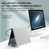 Stand vertical ordinateur portable dissipation thermique de chaleur non galet du support de portop