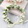 Super Immortal Korean Bride Travel Photography Bridesmaid Sweet Simulation Rose Hairband Flower Boy Corolla Wedding wreath