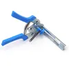 Hog Ring Plier Tool and 600pcs M Clips Staples Chicken Mesh Cage Wire Fencing Caged clamp Poultry supplies