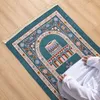 Drop Praying Mat per adorazione musulmana Coppata per porte Coppate Tarchetti Anti Slip Tappeto di preghiera di viaggio portatile morbido 240409