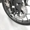 2pcs Универсальные мотоциклы Падающие защитные алюминиевые сплавы с взрывом-защищенными передние вилки Слайдеры Crash Motorcycle Accessories