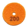 Hållbara elverktygstillbehör Polering Pad Dry Polishing Pad Flexible Grit 50 - Grit 3000 For Granite Marble
