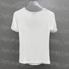 Hollow buste dames t -shirt tops korte mouw ronde nek tees zomer luxe casual dagelijkse sexy shirts