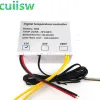 W88 12V/220V 10A cyfrowy sterownik temperatury LED termostat przełącznik sterowania Senso W1411