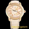 Suisse AP Wrist Watch Millennium Magas de machines automatique Machinery Femme 18K Rose Gold Diamond Luxury Watch Business Swiss Watch Swiss Watch 77301or.zz.d015cr.01