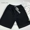 Mens Designer Stonesisland Clothing Apparel Str Unisex Cotton Sport Fashion Street Style Tide Knäslängd Shorts Storlek Högkvalitativ Stone 651