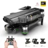 Drones Kai One Pro GPS Drone 4K Professional 8K HD Dual Câmera Wi -Fi 3Axis EIS Gimbal Motor sem escova RC 1200m Quadcopter dobrável