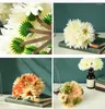 Dekorativa blommor 7st konstgjorda Gerbera Silk Daisy Housewarming Garden Table Wedding Diy Party Bridal Bouquet Decoration