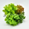 Fleurs décoratives Gras de menthe plastique plantes artificielles vertes de mariage de mariage de la maison de décoration décor