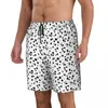 Spots de short masculin Dots Dalmatian Dog Gym Summer Mignon Imprimez la planche de surf