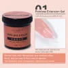 Gel Vendenei 120g de grande capacité art nail art fonction de base de gel sans couche d'essuyage de la couche de mise à niveau gel gel extension indolore gel