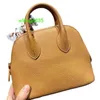 Bolsa de couro bolide saco de luxo confiável saco feminino 2024 nova bolsa de bolsa feminina bolsa de casca casual saco de ombro único saco feminino saco feminino f tem logotipo hbnxag