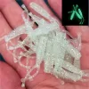 AJING Soft Rishint Przynęta 20pcs 0,26G 4 cm silikonowy basowy rockfish Swimbait Jigging Plastic Baits Worm