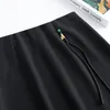 Jupes Femmes High Waited Slim Fit Bodycon Black Jupe 2024 Spring Office Lady Vintage Elegant Split Casual Work Long 93177