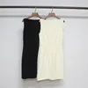 Casual Dresses 2024 Summer Sleeveless Women's Dress Solid Color Slim All-match Commuter For Female
