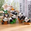 Panda Building Bluki DIY Micro Blocks Zabawki Zwierzęt