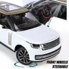 Metal Cars Toys Scale 1/24 Range Rover SUV