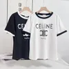 Designer Womens T-shirts CE Arc Letter Printing Casual Short-sleeved Cotton T-shirt Letters letter print classic tshirt Top Luxury Men Hip Hop quality clothes