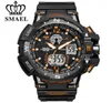 Smael Sport Watch Men 2021 Clock Male LEDデジタルクォーツリストウォッチメン