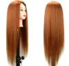 Mannequin Heads Synthtic Hair Practice Hairdressing Training Head Modèle Mannequin4745633 Drop livraison Produits de soins Outils de style DHP0E