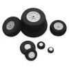 1" - 3"Inch EVA Sponge Tail Wheels Black Wheel Hub RC Airplane Replacement Plane Toy Parts Replacement Toys Plane Accessories