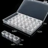 28 rutnät 5D DIY Diamond Målning Box Organizer Case Diamond Embrodery Accessories Lagringsbehållare med 40 st verktygssatser