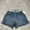 Letters Women Denim Shorts Jeans Designer Short Jean Pants Sexy Summer Luxury Designer Denim Trousers