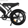 Cyklar ECTRIC BICYC EBIKE 48V 1000W 15AH V20.20 INCH ECTRIC FAT Däck Ectric City Mountain Bike L48