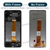 För Samsung Galaxy A12 LCD A125 Display Touch Screen Digitizer Assembly för Samsung A12 SM-A125F SM-A125M Skärm Byt ut delar