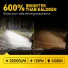 Auxito 2pcs H8 H11 LED Phillight Canbus Bulb 22000lm Super Bright H9 9005 HB3 9012 HIR2 LED FILLES TURBO LAMPE 6500K BLANC