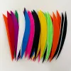 50 PCS 5 "Ibounfox Turkey Arrow Feather Shuttle Shater Archery Feather Feather 5インチの矢印アクセサリー - 右翼