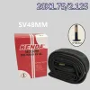 Cykel Inner Tube 20Inch 20X2.125 Camera Schrader Valve Inner Tube för E-Bike Mountain Bike 20X1.75 20X1.95 20X2.0 SV33 SV48