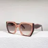 Солнцезащитные очки 2024 Высококачественные классические бренды нерегулярные квадратные роскошные женщины, управляющие на открытом воздухе Anti-UV400