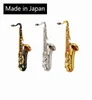 Hergestellt in Japan 875 Tenor Flat B Saxophon Gold Lack Saxophon Tenor Fall FALL E SAX Silber Keys Tenor Saxphone Paket Mail4949211