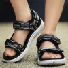 Spor ayakkabılar kwvw yaz çocuk sandaletleri moda trend çocuklar gündelik spor ayakkabıları eva yumuşak alt hafif nefes alabilen açık aktivite malzemeleri