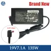 Chargers oryginalny laptop adapter AC 19 V 7.1A dla Acer V5591G A71571 A71572 T6000 A51751G A51751GP A51751 Zasilanie 135 W Ładowarka