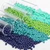 Japanese Beads 3.0MM 10Grams/Tube The Glossy Round Glass Loose Beads Beading For DIY Handmade Needle Work Sewing Craft