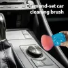 Car Interior Brush Bling Rhinestone Auto Soft Bristles Hair Detailing Brush Detailing Dust Interior Dashboard Cleaning Tool