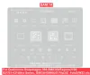PhoneFix BGA Rebractive Rebractive SAM1-17 pour Samsung A / C Full Range Exynos CPU CHIPS