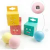 Plux Smart Ball Interactive Cat Toys Electric Catnip Training Toy Kitten Touch Soning Pet Product Squeak Cats Toy Ball