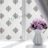 Adesivi per finestre macchiate di vetro smerigliato in stile europeo Windows Film Pvc Film decorativo autoadesivo DECIVIZZA