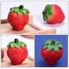 Decoração de festa Mini frutas de frutas artificiais Modelo Modelos de morango em miniatura Decoração Fake PO Prop Desktop