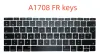 Tangentbord Laptop US UK SP GR FR A1708 Keys KeyCaps för MacBook Pro Retina 13 "2016 2017 2017 EMC 2978 3164 KeyCap Keyboard Repair