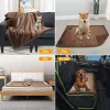 Couverture pour animaux de compagnie imperméable Liquide Pee Proof Dog Dogt pour canapé-lit, Couverture de protection de mobilier enleceau sherpa réversible