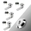 16/20/25/30mm Cam Lock Door Cabinet Mailbox Security Lock Drawer Cupboard Locker With 2 Keys Furniture Hardware