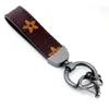Present Key Creative Personality Astronaut Rope Men's Car Simulation Leather Keychain