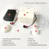 Herboren pop ademhaling simulator hart kloppend met huil en smile sound voor herboren poppen pulserend apparaat reserveonderdelen