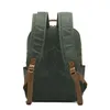 Backpack Style Vintage Macho Working Laptop Outdoor Teenager School School Imper impermeável Canvas Men Macks Mack