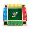 Table de jeu Cadeau parent-enfant jeu numérique Board Board's Toys's Toys Wooden Number Game Shot the Box Dice Game