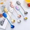 Spoons Dessert de café pour l'agitateur crème Scoops Exquis Practical Mini Table Voleil Soup Sug